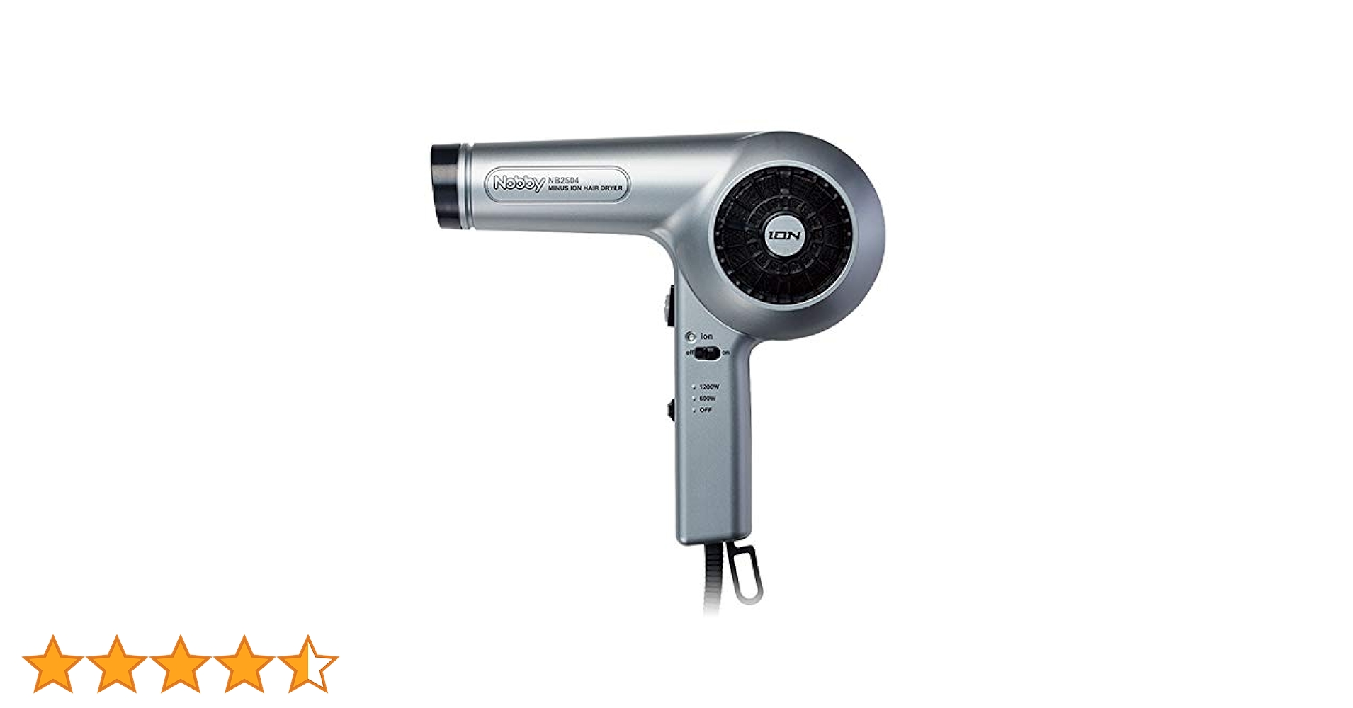 ノビー　ヘアードライヤー　Nobby NB4100　ブラック　ノビィ新品未使用 Nobby NB4100 マイナスイオンヘアドライヤー［ブラック